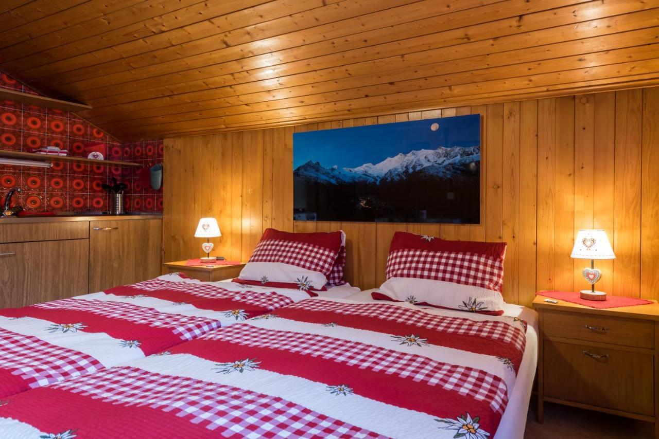 Haus Alpenblick Apartman Saas-Grund Kültér fotó