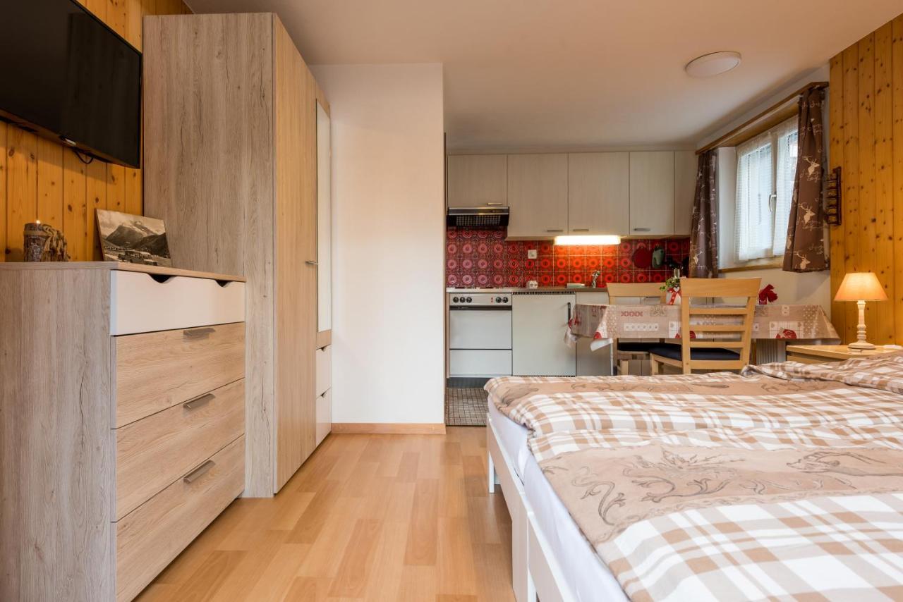 Haus Alpenblick Apartman Saas-Grund Kültér fotó